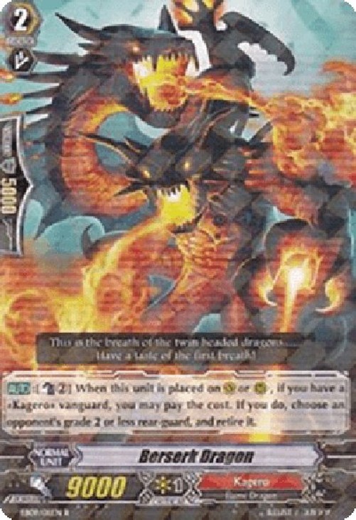 Cardfight!! Vanguard 304 Berserk Dragon