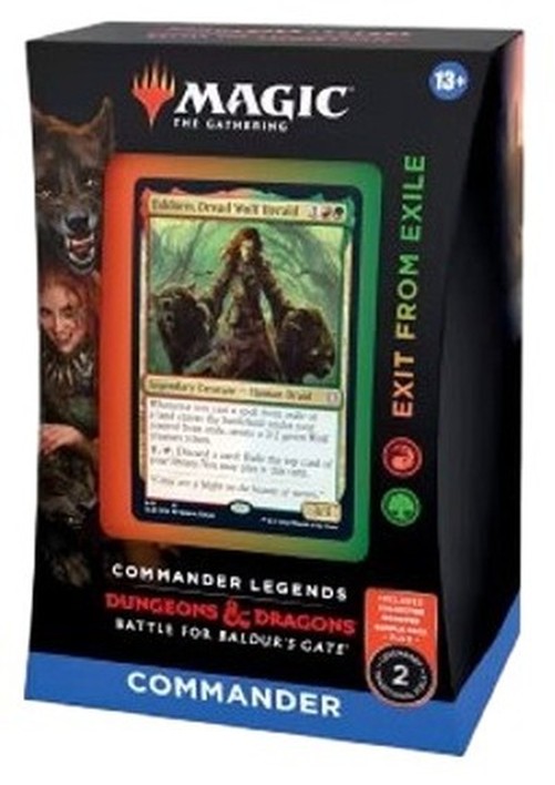 Magic: The Gathering Commander Legends: Battle for Baldur's Gate: "Exit from Exile" Deck