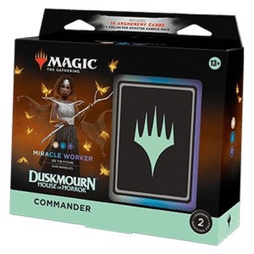 Magic: The Gathering Commander: Duskmourn: House of Horror: "Miracle Worker" Commander Deck