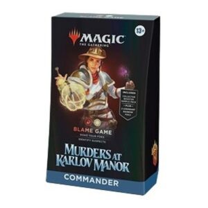 Magic: The Gathering Commander: Murders at Karlov Manor: "Blame Game" Commander Deck