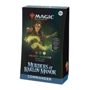 Magic: The Gathering Commander: Murders at Karlov Manor: "Deadly Disguise" Commander Deck