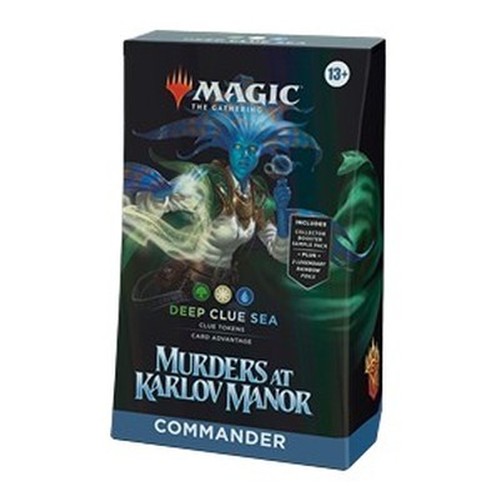 Magic: The Gathering Commander: Murders at Karlov Manor: "Deep Clue Sea" Commander Deck