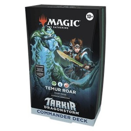 Magic: The Gathering Commander: Tarkir: Dragonstorm: "Temur Roar" Commander Deck