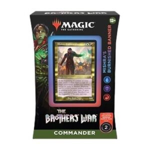 Magic: The Gathering Commander: The Brothers' War: "Mishra's Burnished Banner" Commander Deck