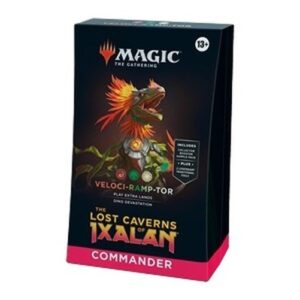 Magic: The Gathering Commander: The Lost Caverns of Ixalan: "Veloci-Ramp-Tor" Commander Deck