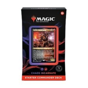 Magic: The Gathering Starter Commander Decks: "Chaos Incarnate" Commander Deck