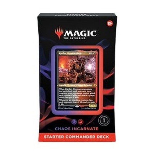 Magic: The Gathering Starter Commander Decks: "Chaos Incarnate" Commander Deck