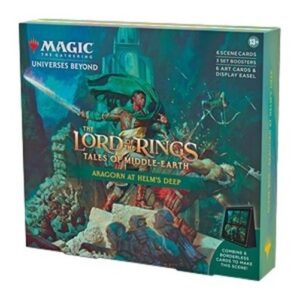 Magic: The Gathering The Lord of the Rings: Tales of Middle-earth Scene Box: "Aragorn at Helm’s Deep"
