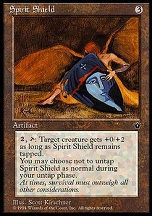 Magic: The Gathering MZTM Spirit Shield