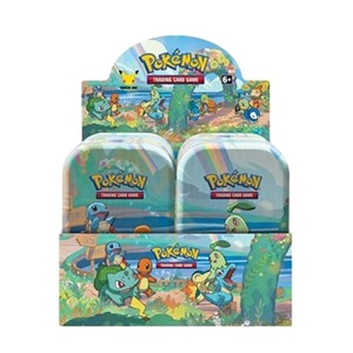 Pokemon Celebrations Mini Tins: 8-Tin Display Box