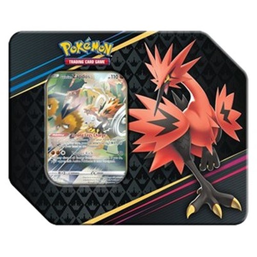 Pokemon Crown Zenith: Galarian Zapdos Tin