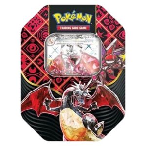 Pokemon Paldean Fates: Tera Charizard ex Tin