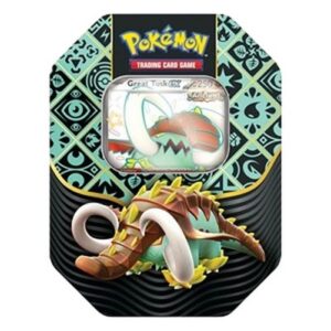 Pokemon Paldean Fates: Great Tusk ex Tin