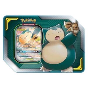 Pokemon Tag Team Tins: Eevee & Snorlax GX Tin