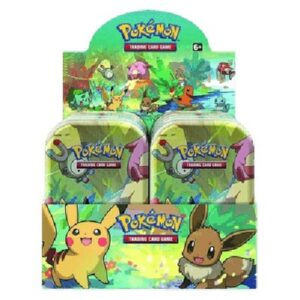 Pokemon Kanto Friends Mini Tin Display