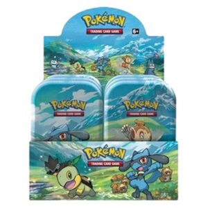 Pokemon Sinnoh Stars Mini Tin Display