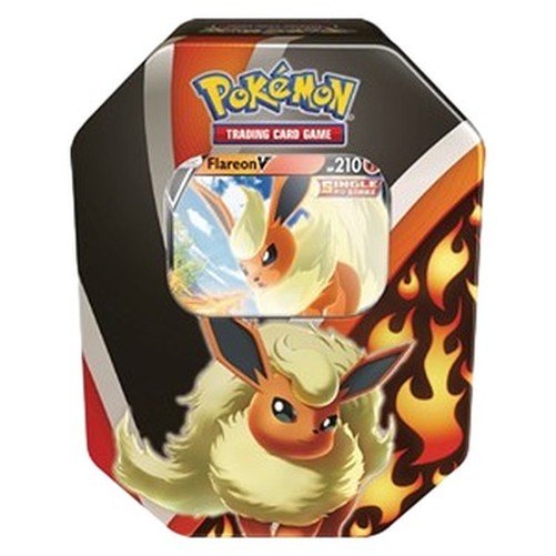 Pokemon Eevee Evolution Tins: Flareon V Tin
