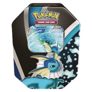 Pokemon Eevee Evolution Tins: Vaporeon V Tin