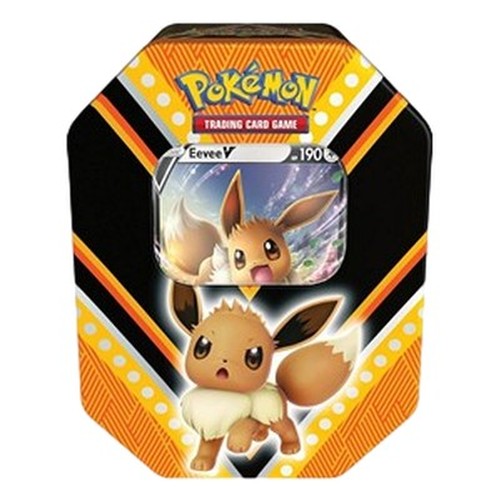 Pokemon V Powers Tins: Eevee V Tin