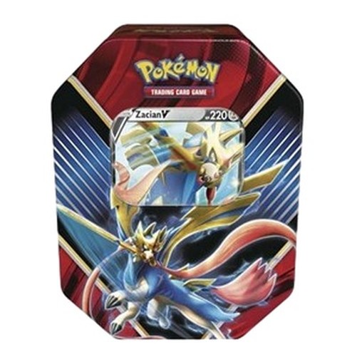 Pokemon Legends of Galar Tins: Zacian V Tin
