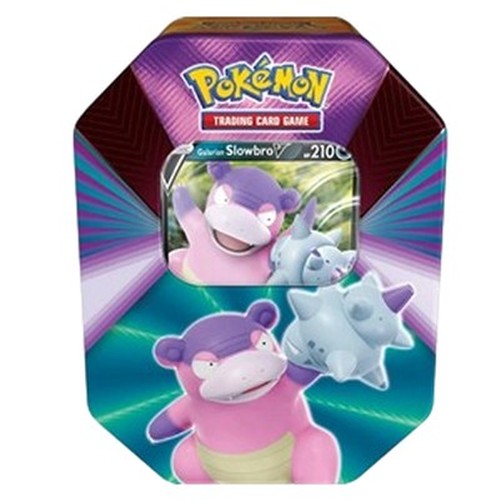 Pokemon V Forces Tins: Galarian Slowbro V Tin