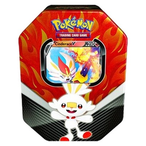 Pokemon Galar Partners Tin: Cinderace V Tin