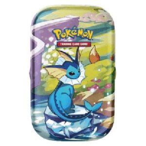 Pokemon Prismatic Evolutions: Vaporeon Mini Tin