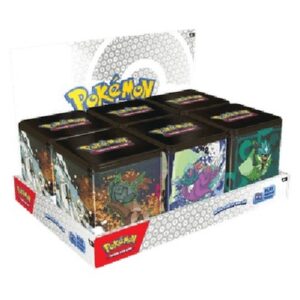 Pokemon 2025 Stacking Tin Display
