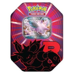 Pokemon Team Rocket Tins: Team Rocket's Nidoking ex Tin