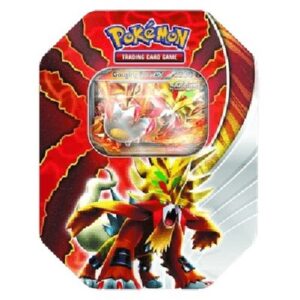 Pokemon Paradox Destinies Tins: Gouging Fire ex Tin