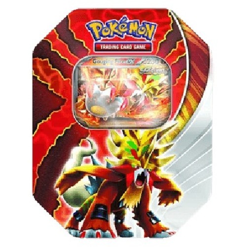 Pokemon Paradox Destinies Tins: Gouging Fire ex Tin