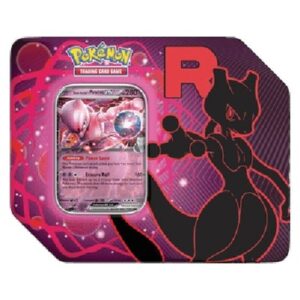 Pokemon Team Rocket Tins: Team Rocket's Mewtwo ex Tin