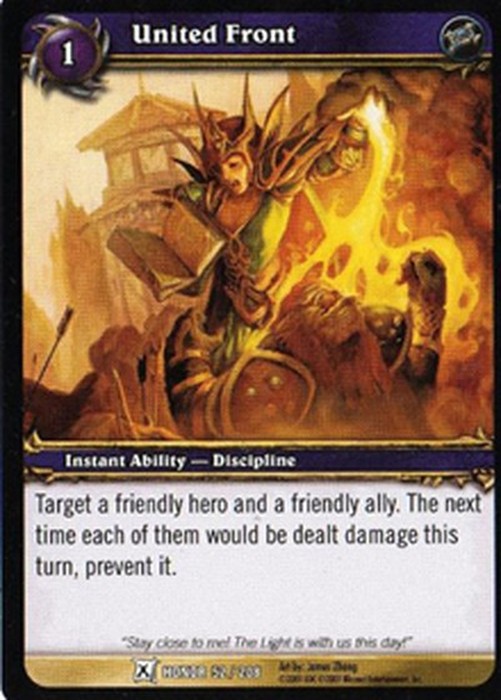 World of Warcraft TCG GENF-JP United Front