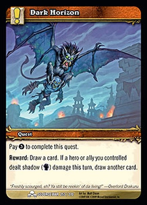 World of Warcraft TCG -JP Dark Horizon