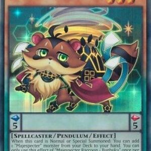 Yu-Gi-Oh! DOCS-JP Majespecter Raccoon - Bunbuku