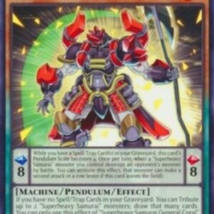 Yu-Gi-Oh! BOSH-JP Superheavy Samurai General Coral