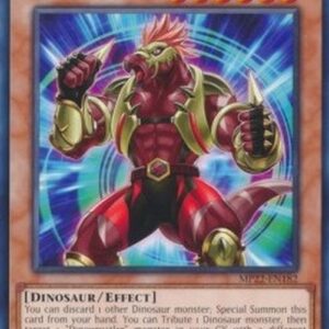 Yu-Gi-Oh! DAMA Dinowrestler Iguanodraka