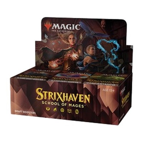 Magic: The Gathering Strixhaven: School of Mages Draft Booster Box
