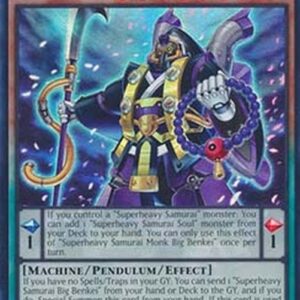 Yu-Gi-Oh! CYAC-JP Superheavy Samurai Monk Big Benkei