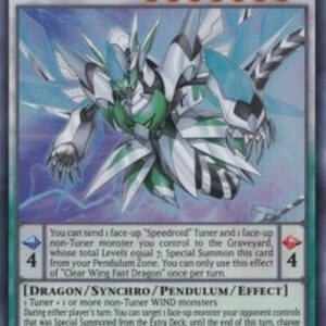 Yu-Gi-Oh! DUDE Clear Wing Fast Dragon N/A