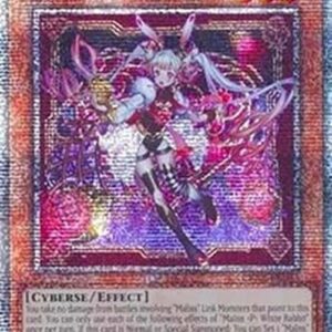 Yu-Gi-Oh! CRBR Maliss P White Rabbit (V.3 - Quarter Century Secret Rare)