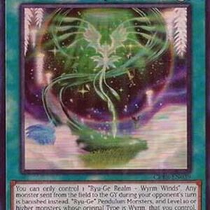 Yu-Gi-Oh! CRBR Ryu-Ge Realm - Wyrm Winds (V.2 - Super Rare)