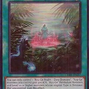 Yu-Gi-Oh! CRBR Ryu-Ge Realm - Dino Domains (V.2 - Super Rare)