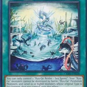 Yu-Gi-Oh! CRBR Ryu-Ge Realm - Sea Spires (V.1 - Rare)