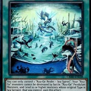 Yu-Gi-Oh! CRBR Ryu-Ge Realm - Sea Spires (V.2 - Super Rare)