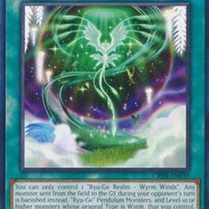 Yu-Gi-Oh! CRBR Ryu-Ge Realm - Wyrm Winds (V.1 - Rare)