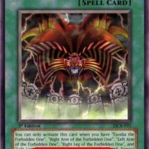 Yu-Gi-Oh! DCR Contract with Exodia (V.1 - Common)