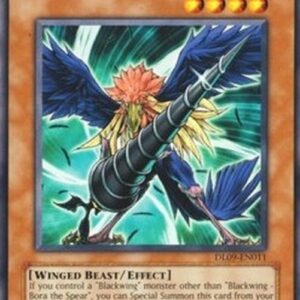 Yu-Gi-Oh! Blackwing - Bora the Spear (V.3 - Rare)