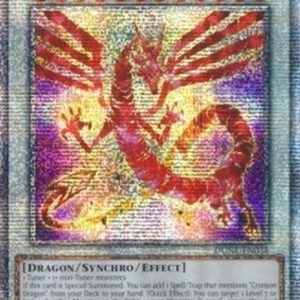 Yu-Gi-Oh! DUNE-JP Crimson Dragon (V.3 - Quarter Century Secret Rare)