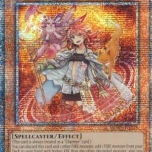 Yu-Gi-Oh! DUNE Hiita the Fire Channeler (V.2 - Quarter Century Secret Rare)